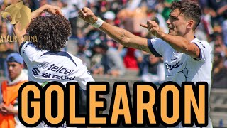 PUMAS GOLEÓ AL ATLAS Y TENDRÁ FASE FINAL  DINENNO HISTÓRICO [upl. by Ydnik701]