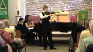 Spencer Sharp Plays quotHoedownquot from Rodeo By Aaron Copland [upl. by Lawler]