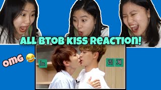 OMG 😂 All BTOB Kiss First Time Reaction [upl. by Karita]