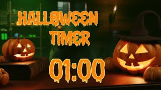 1 Minute Halloween Timer  1 Dakika Cadılar Bayramı Zamanlayıcı [upl. by Nnybor]