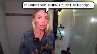 Corinna Kopf says that xQc had a night terror when they slept together [upl. by Nah]