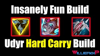 INSANELY Fun Udyr Build  Liandries Hybrid Build  WilliefknP [upl. by Craggy]