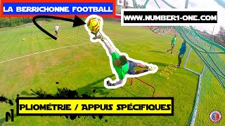 Spécifique Gardien de But PLIOMETRIEAPPUIS GOALKEEPER La Berrichonne Châteauroux [upl. by Iek]