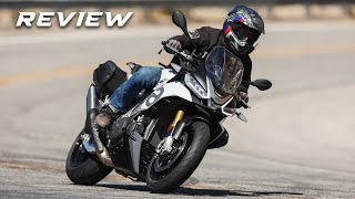 2021 Aprilia Tuono V4 Review  motogeo [upl. by Foote]