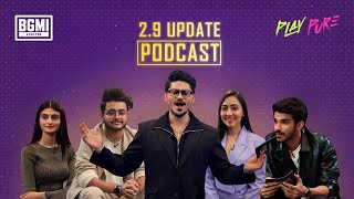 29 Update Podcast  Play Pure Ft Jokerkihavelii PAYALGAMING SnaxGaming KaashPlays SOULVipeR18 [upl. by Nagaet]