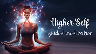 A Deeper Connection with Your Higher Self Guided Meditation [upl. by Nell710]