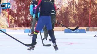 Pakistans first ever ice hockey match played in GilgitBaltistan naltar valley [upl. by Pudens165]