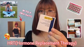 USAPANG HRT MGA SIZ Hormone Replacement Therapy M to F  Transgender  Ann Drea [upl. by Niroc]