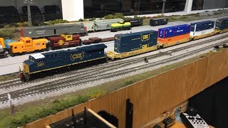 HO Scale CSX Intermodal Train [upl. by Vivian]