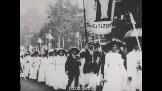 Suffragette History and Protests 1913  Film 1019738 [upl. by Swarts996]