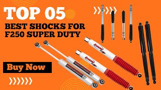 Top 5 Best Shocks for F250 Super Duty in 2024  Best Shocks for F250 Super Duty Diesel 4x4 [upl. by Blase844]