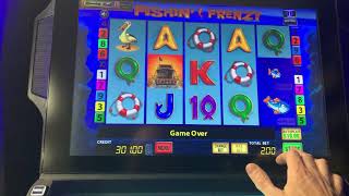 Bookie slots  Short blast on Fishin Frenzy £2 stake [upl. by Annis154]