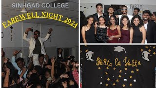 FAREWELL 🎓 NIGHT 2024❤️🙂  SKNCOE COLLEGE  YOGESH BARURE REDDY VLOGS farewell farewell2024 [upl. by Adhamh417]