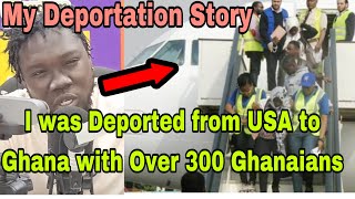 BREAKING SHOWBOY TALKS ABOUT HOW HE WAS DEPORTED WITH OVER 300 GHANAIANS IN USA🔥 [upl. by Leor]