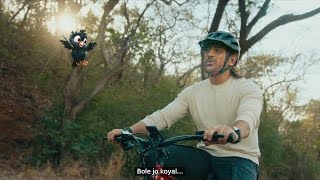 Dhoni Singing Bole Jo Koyal Bago Me Edited MS Dhoni new AD [upl. by Barbee]