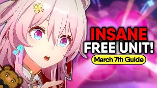 HOW IS SHE FREE March 7th Hunt Guide  Relics Best Build Teams [upl. by Nivanod781]