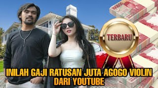 TERBARU 🔴 PENGHASILAN AGOGO VIOLIN DARI YOUTUBE [upl. by Aziar]