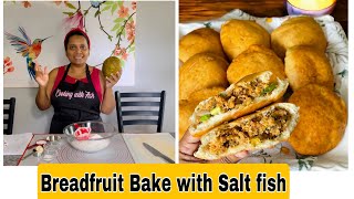 Guyanese 🇬🇾Breadfruit Bake With Salt Fish [upl. by Doris255]