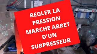 🏡Comment régler la pression marche arrêt dun surpresseur  How to adjust the pressure switch [upl. by Gnuhp]