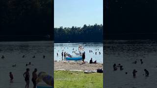 Pinehurst Lake Conservation Area trending fyp pinehurst canada summer kayaking [upl. by Namreg880]