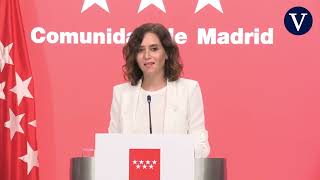 Ayuso suprime todos los impuestos propios de la Comunidad de Madrid [upl. by Mallissa]