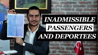 Inadmissible Passengers and Deportees in Turkey  How to Avoid INAD Situation as a Traveler [upl. by Akienahs334]