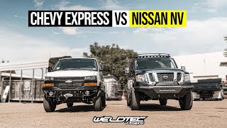 Chevy Express Van Vs Nissan NV [upl. by Aeiram]