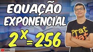 🟠COMO RESOLVER EQUAÇÕES EXPONENCIAIS  Aula 01Método de igualar as bases [upl. by Adnoluy816]