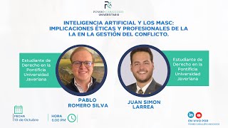 Implicaciones éticas y profesionales de la Inteligencia Artificial en la Gestión del Conflicto [upl. by Acacia]