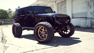 Specialty Forged Wheels  Speed and Truck World Jeep on C702 26x16 [upl. by Aes475]