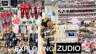 SHOP WITH ME AT ZUDIO 🛍️✨Starting from 29₹ 😱 Valentines day gifts ideas ❤️ zudio makeup fashion [upl. by Willmert39]