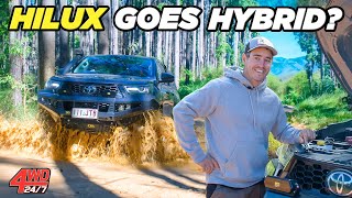 HYBRID DUAL CAB UTES COMING TO AUSTRALIA  Shaunos honest opinion on 48V Mild Hybrid Toyota HiLux [upl. by Arias]