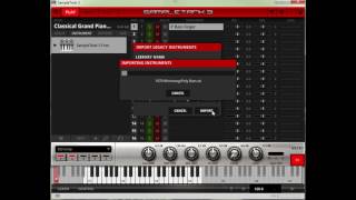 IK Multimedia SampleTank 3 CS Free 64 Bit  Importing Legacy Instruments [upl. by Barbaraanne]