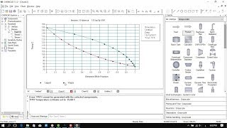 Tutorial in CHEMCAD Sensitivity study of Shortcut Distillation [upl. by Lsil]