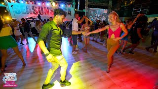 Pedram Sadriani amp Alina Chiru  salsa social dancing  CSSF Rovinj [upl. by Atsirtal698]