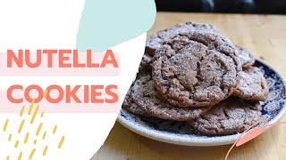 How To Make Nutella Cookies  Nutella Cookie Recipe [upl. by Anjali]