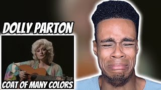 Dolly Parton  Coat Of Many Colors  FIRST TIME REACTION [upl. by Davena]