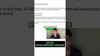 NCLEXHirschsprung disease in pediatric nursing [upl. by Lammaj]