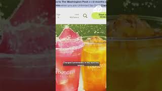 Panera to drop Charged Lemonade from menu amid multiple lawsuits [upl. by Siuoleoj]