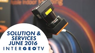 Solutions amp Services  INTERGEO TV June 2016 Geoslam [upl. by Pentha]