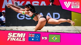 ClancyMariafe vs BarbaraCarol  Semi Final Highlights Gstaad 2022 BeachProTour [upl. by Ycal]