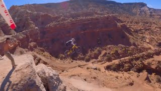 CLEMENS KAUDELA BIG CRASH AT REB BULL RAMPAGE 2023 [upl. by Tiffanie]