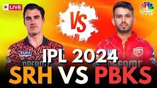 IPL 2024 LIVE SRH Vs PBKS LIVE Match  Sunrisers Hyderabad Vs Punjab Kings Score LIVE  IPL  N18L [upl. by Lapointe]