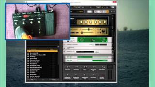 Guitar Rigs Loop Machine and Rig Kontrol Pedal Board [upl. by Byrd892]