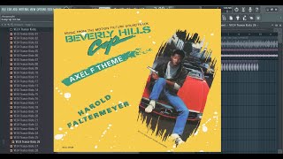 Harold Faltermeyer  Axel F 1984 FL Studio [upl. by Ellenahs334]