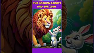 Short Moral Story for Kids 😎 The RABBIT amp the LION FABLE 😎 Fairy Talesbilingualstorytimeforkids [upl. by Arutek539]