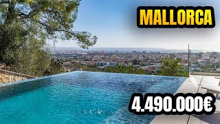 Atemberaubende Villa mit spektakulärem Weitblick aufs Meer in Palma Mallorca [upl. by Lashondra]