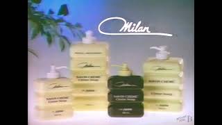 Milan Cream Soap Commercial 1983 [upl. by Ihn]