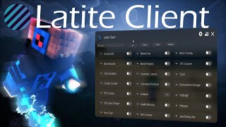 LATITE CLIENT V2  Out Now Minecraft Bedrock Edition 12080 Client [upl. by Nonnelg]