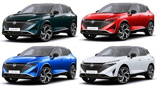 2025 Nissan QASHQAI  All COLORS Detailed Comparison  What is your favourite [upl. by Ynad]